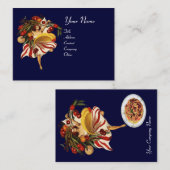 CARTE DE VISITE SPAGHETTI PARTY DANCE, CUISINE ITALIENNE ET TOMATE (Devant / Derrière)