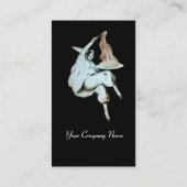 Carte De Visite SPAGHETTI PARTY ITALIAN KITCHEN, RESTAURANT rouge (Dos)