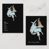 Carte De Visite SPAGHETTI PARTY ITALIAN KITCHEN, RESTAURANT rouge (Devant / Derrière)