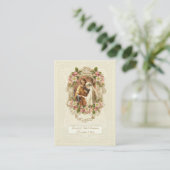 Carte De Visite Spanish Catholic Wedding Prayer Holy Card (Debout devant)