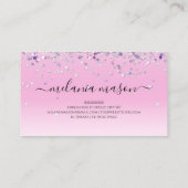 Carte De Visite Sparkings Holographique Purple Parties scintillant (Dos)