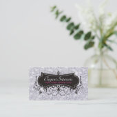 Carte De Visite Sparkle & Shine Designer Intérieur :Carte de visit (Debout devant)