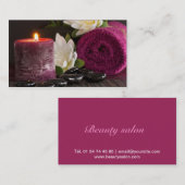 Carte de visite spas et salon de beauté (Devant / Derrière)