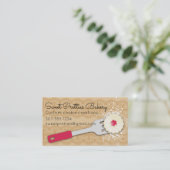 Carte De Visite Spatule en poudre par gelée faite sur commande de (Debout devant)