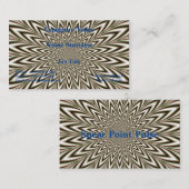 Carte De Visite Spear Point Pulse (Devant / Derrière)