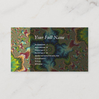 Carte De Visite Spécial - Art Fractal