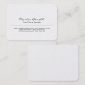 Carte De Visite Spécial Unique Moderne Professional (Devant / Derrière)