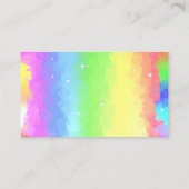 Carte de visite spéciale (Dos)