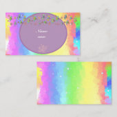 Carte de visite spéciale (Devant / Derrière)