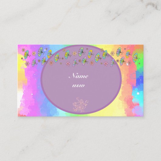 Carte de visite spéciale (Devant)