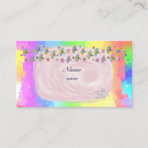 Carte de visite spéciale