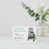 Carte De Visite Spécialiste des Pug (Debout devant)