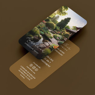Carte De Visite Spécialiste du jardin naturel Artiste paysagiste B