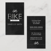 Carte De Visite Spécialiste du vélo (Devant / Derrière)