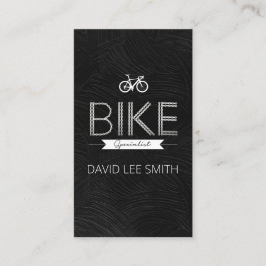 Carte De Visite Spécialiste du vélo (Devant)