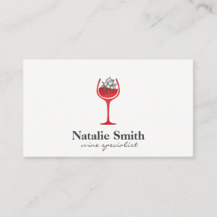 Carte De Visite Spécialiste du vin   Vignoble