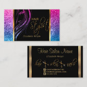 Carte De Visite Spécialiste en coiffeur (Devant / Derrière)