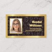Carte De Visite Spécialiste en lactation (Devant)