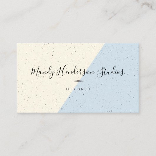 Carte De Visite Specké Deux Tons (Devant)