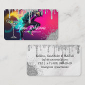 Carte De Visite Spectacle de la fête des petits-déjeuners d'événem (Devant / Derrière)