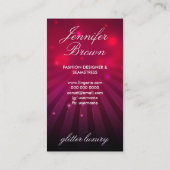 Carte De Visite Spectacle de nuit de luxe Corset Lingerie (Dos)