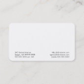 Carte De Visite Spectacles Eyewear Spectacles Speckle (Dos)