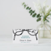 Carte De Visite Spectacles lunettes Vue optique (Debout devant)