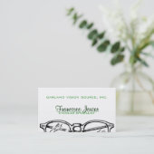 Carte De Visite Spectacles lunettes Vue optique (Debout devant)