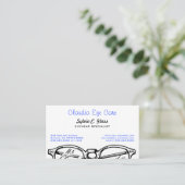 Carte De Visite Spectacles Vêtements de lunettes Vision optique (Debout devant)