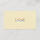 Carte De Visite Spectral Pastel (Dos)