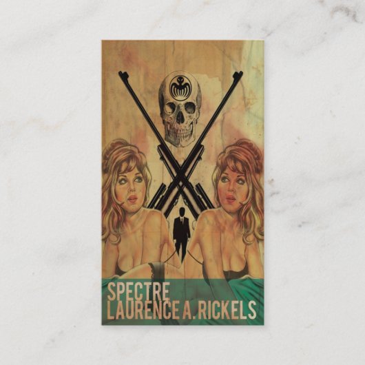 CARTE DE VISITE SPECTRE (Devant)