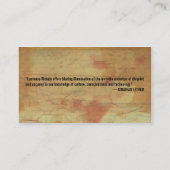 CARTE DE VISITE SPECTRE (Dos)