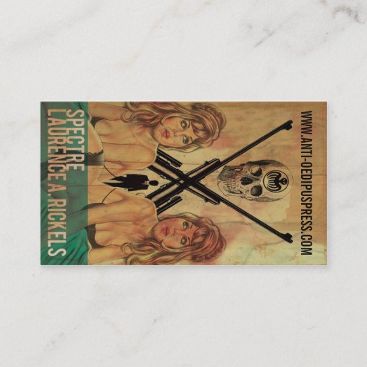 CARTE DE VISITE SPECTRE (Devant)