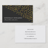 Carte De Visite Spectres d'or (Devant / Derrière)