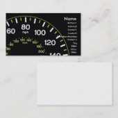 Carte de visite Speedo (Devant / Derrière)