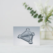 Carte De Visite Sphères connectées (Debout devant)