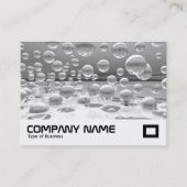 Carte De Visite Sphères d'argent (Devant)