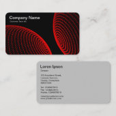 Carte De Visite Sphères interactives - Feux rouges (Devant / Derrière)