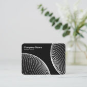 Carte De Visite Sphères interactives - Lumières blanches (Debout devant)