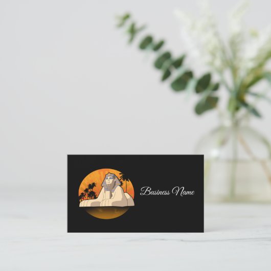 Carte De Visite Sphinx (Debout devant)