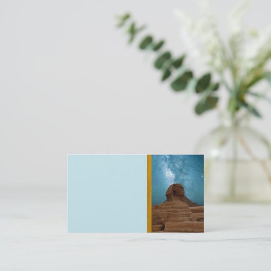 Carte De Visite Sphinx : Égypte (Debout devant)