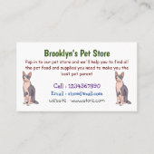 Carte De Visite Sphynx cat (Devant)