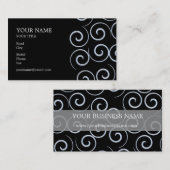 Carte de visite spiral (Devant / Derrière)