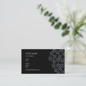 Carte de visite spirale (Debout devant)