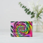 Carte De Visite Spirale arc-en-ciel (Debout devant)