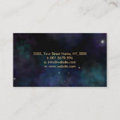 Carte De Visite Spirale d'or - Géométrie sacrée (Dos)