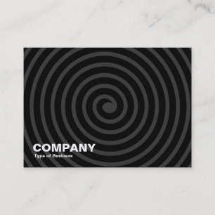 Carte De Visite Spirale - Noir et Gris