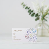 Carte de visite Spirals (Debout devant)