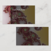 Carte De Visite Spiraly Goodnes (Devant / Derrière)