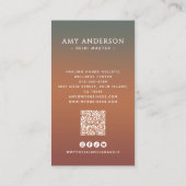 Carte De Visite Spirituel/Bien-être alternatif Guérir Celestial (Dos)